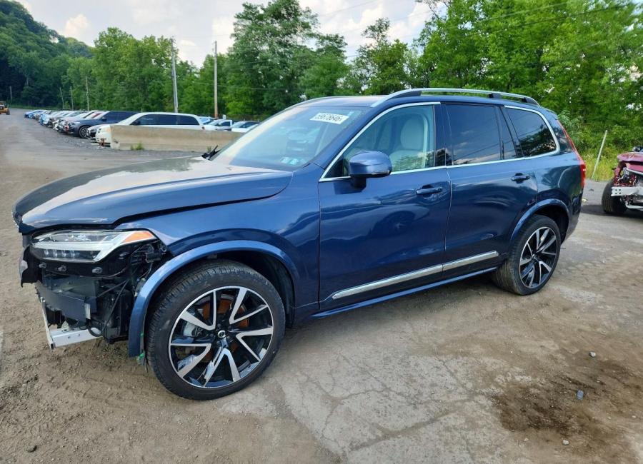 Salvage 2024 Volvo Xc90  in Blue