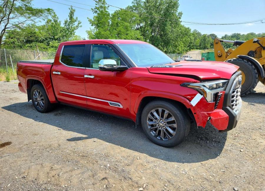 Salvage 2024 Toyota Tundra Capstone in Red