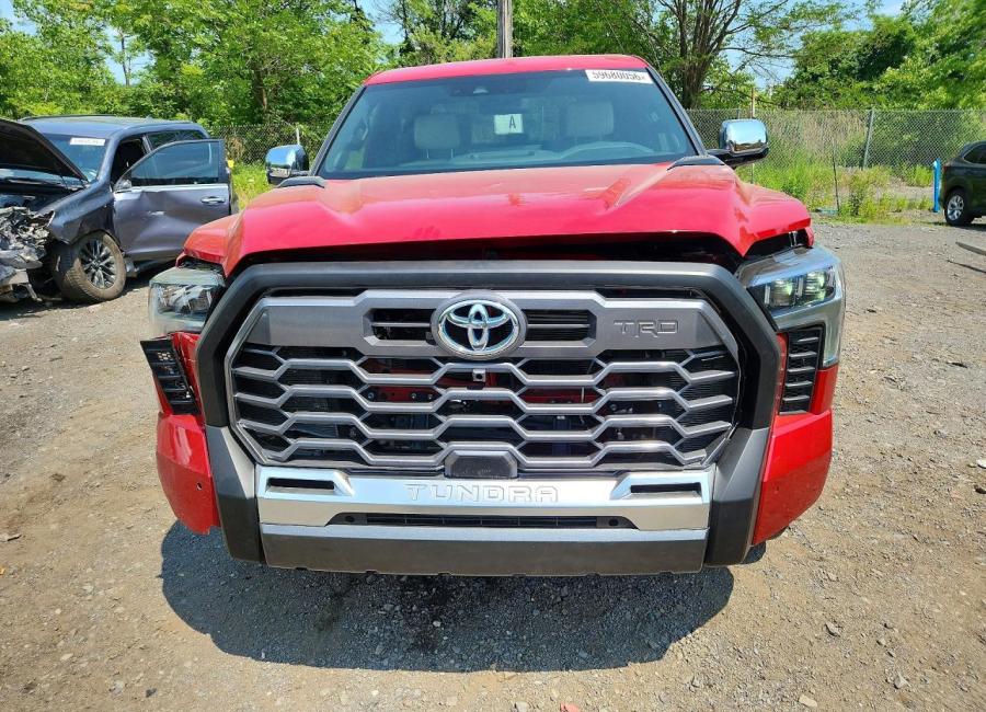 Salvage 2024 Toyota Tundra Capstone in Red