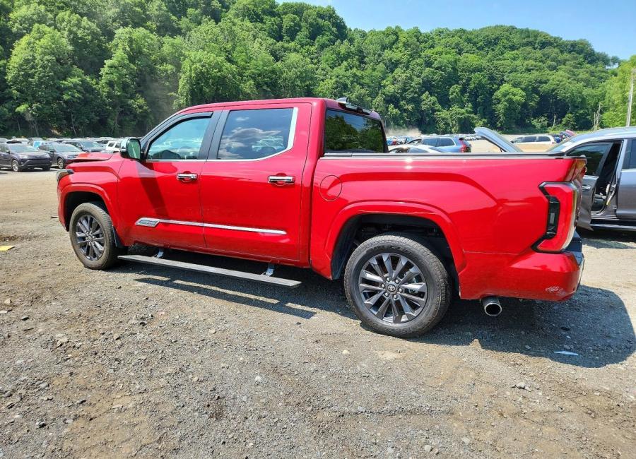 Salvage 2024 Toyota Tundra Capstone in Red