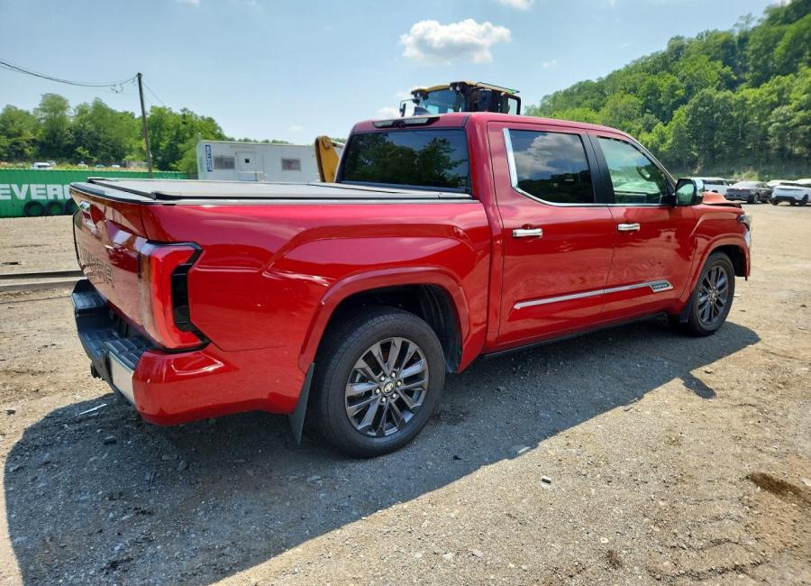 Salvage 2024 Toyota Tundra Capstone in Red