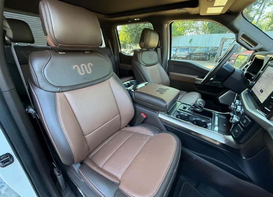 Salvage 2026 Ford F150 King Ranch in White
