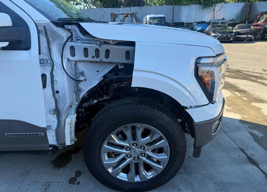 Salvage 2026 Ford F150 King Ranch in White
