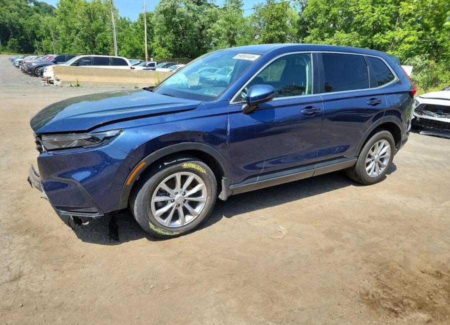 Salvage 2025 Honda Cr-v Ex in Blue
