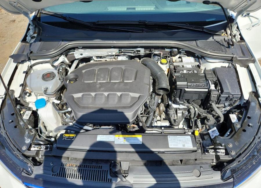 Salvage 2025 Volkswagen Golf R in White