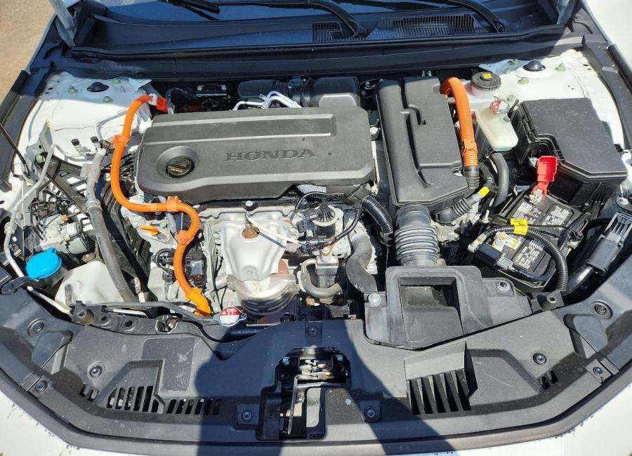Salvage 2024 Honda Accord Hybrid Sport in White