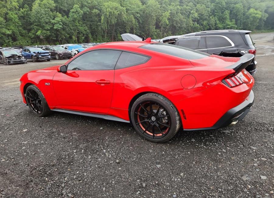 Salvage 2024 Ford Mustang Gt in Red