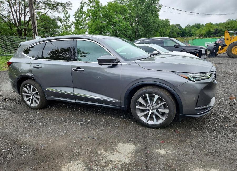 Salvage 2025 Acura Mdx Technology in Gray