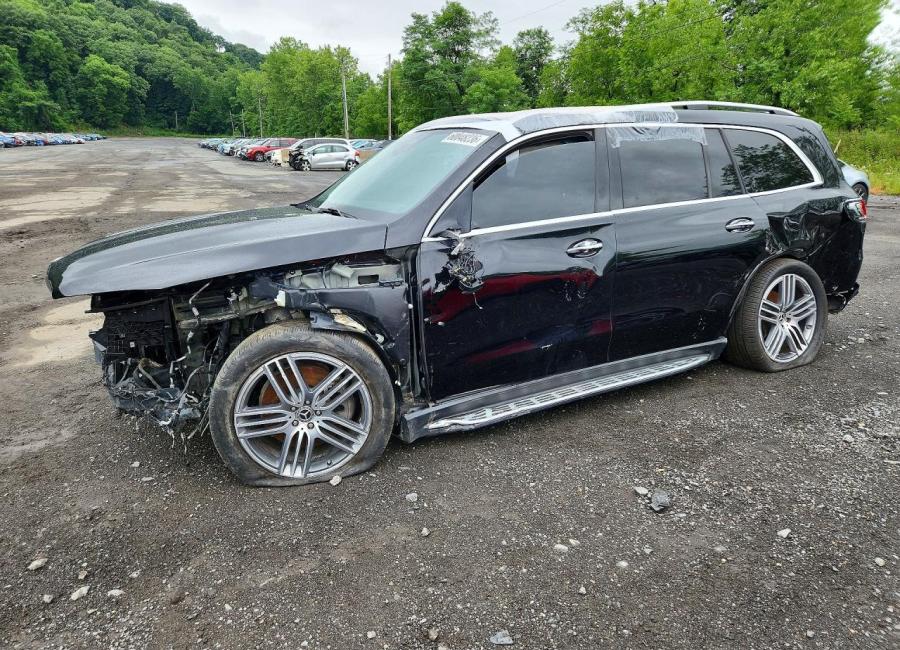 Salvage 2021 Mercedes Benz Gls 450 4matic in Black