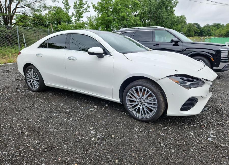 Salvage 2026 Mercedes Benz Cla 250  in White