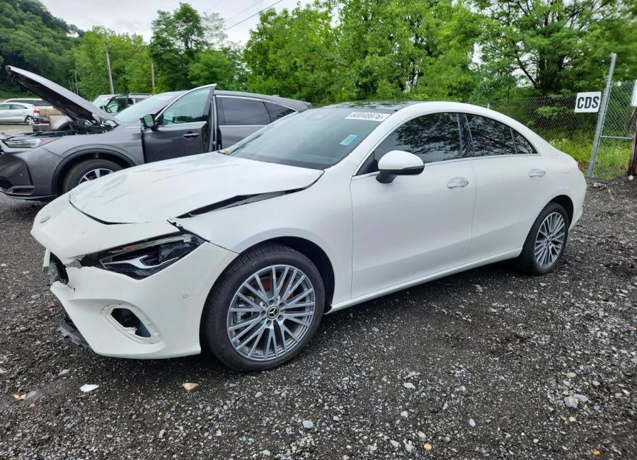 Salvage 2026 Mercedes Benz Cla 250  in White