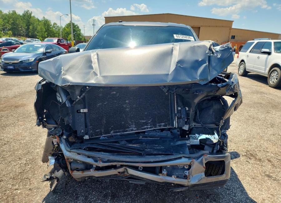 Salvage 2018 Ford F150 Xlt in Gray