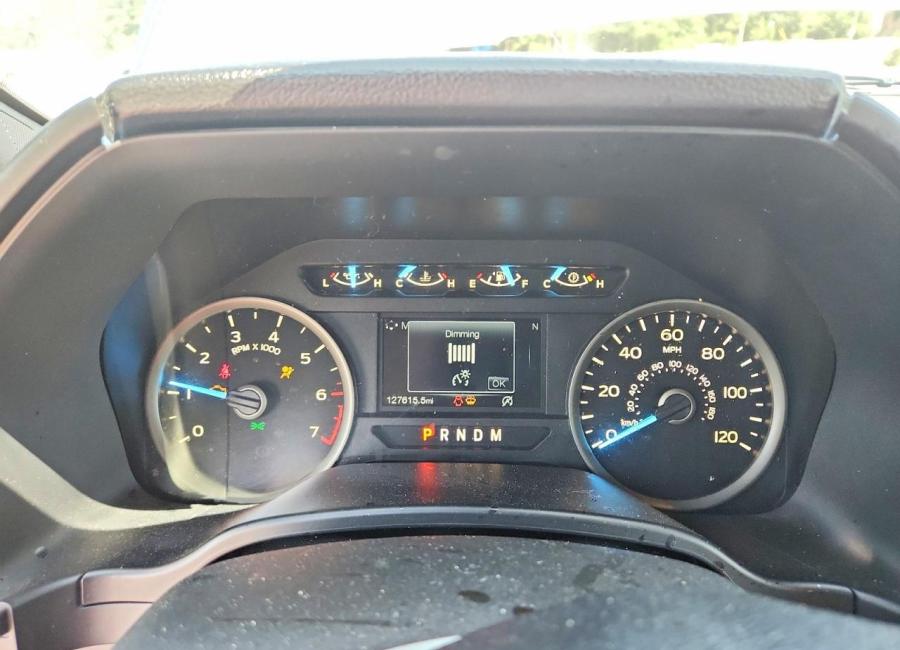 Salvage 2018 Ford F150 Xlt in Gray