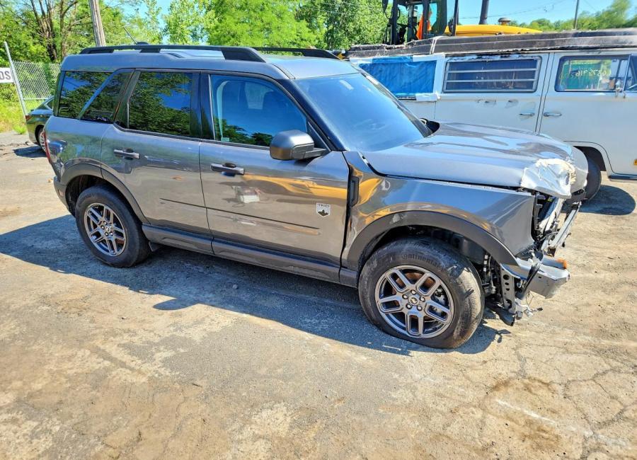 Salvage 2025 Ford Bronco Sport  in Gray