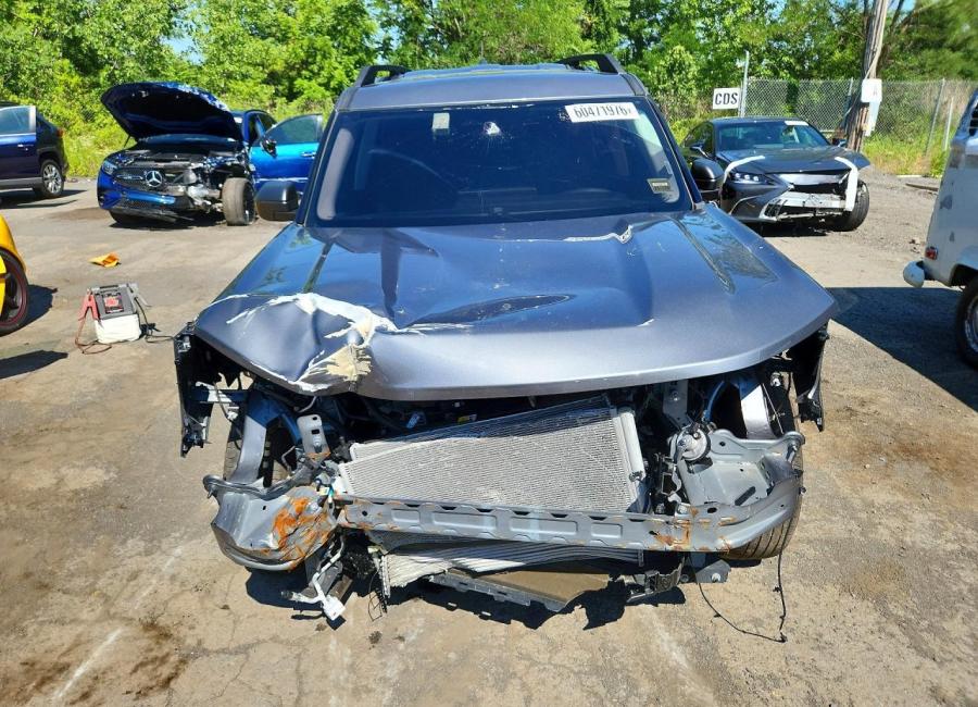 Salvage 2025 Ford Bronco Sport  in Gray