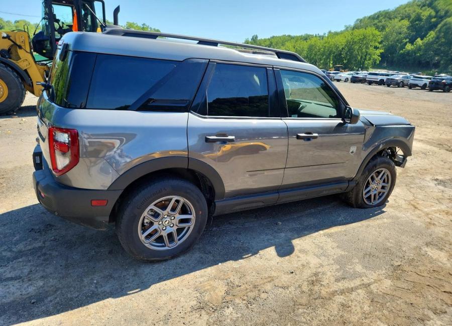 Salvage 2025 Ford Bronco Sport  in Gray