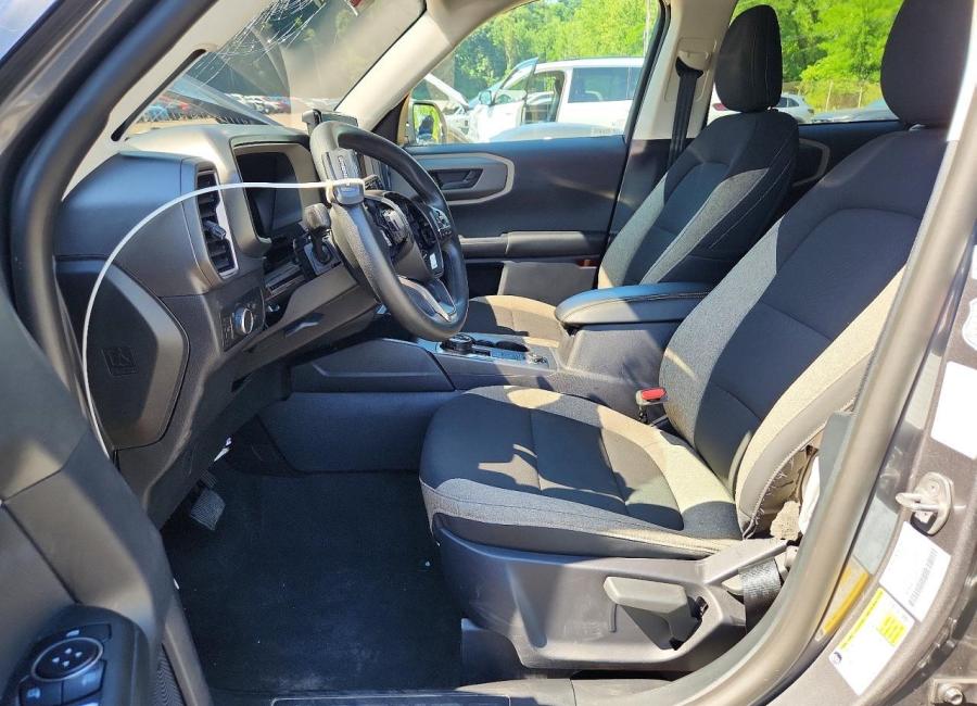 Salvage 2025 Ford Bronco Sport  in Gray