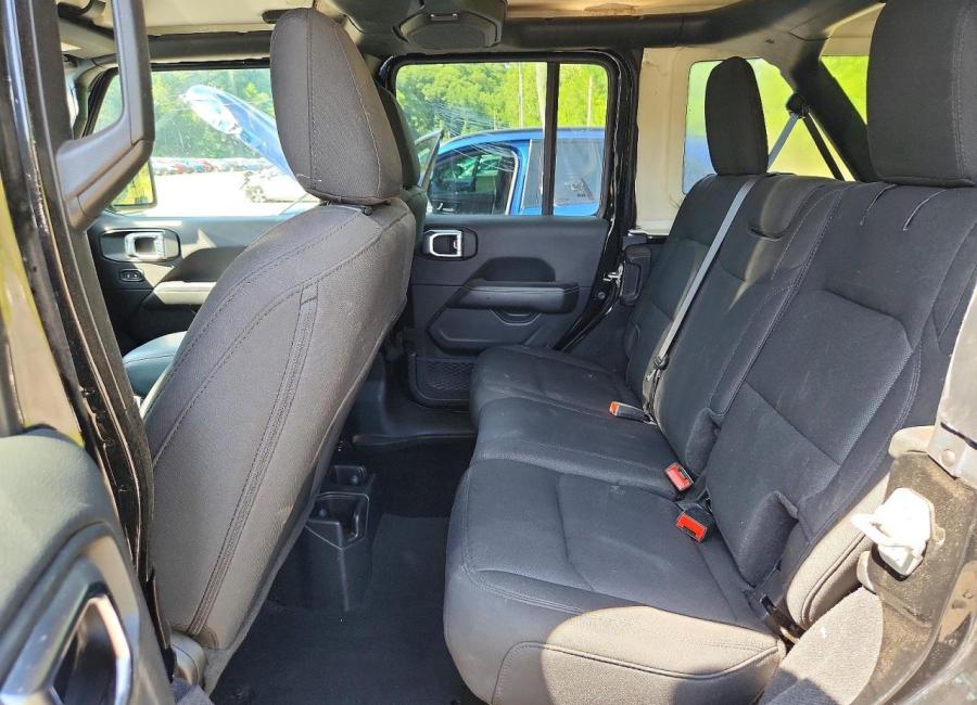 Salvage 2023 Jeep Wrangler Sahara in Black