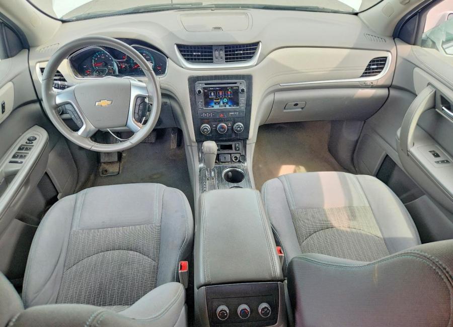 Salvage 2017 Chevrolet Traverse Lt in White