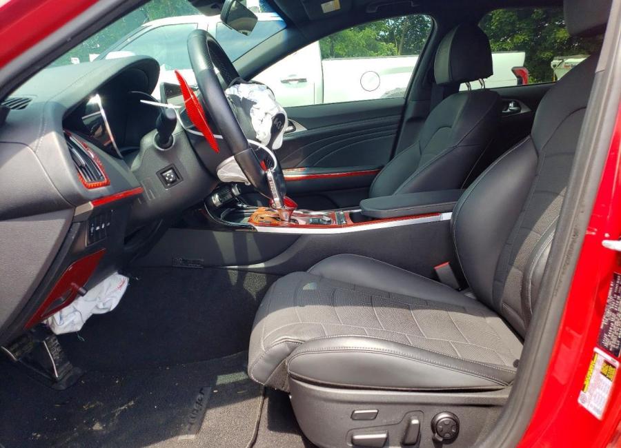 Salvage 2023 Kia Stinger Gt2 in Red