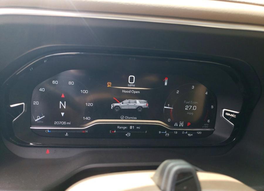 Salvage 2024 Gmc Yukon Xl Denali in Black