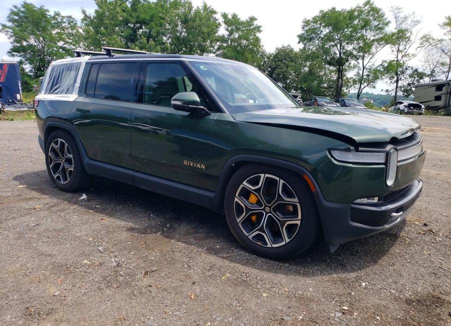Salvage 2023 Rivian R1s Launch Edition in Green