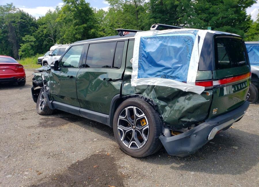 Salvage 2023 Rivian R1s Launch Edition in Green