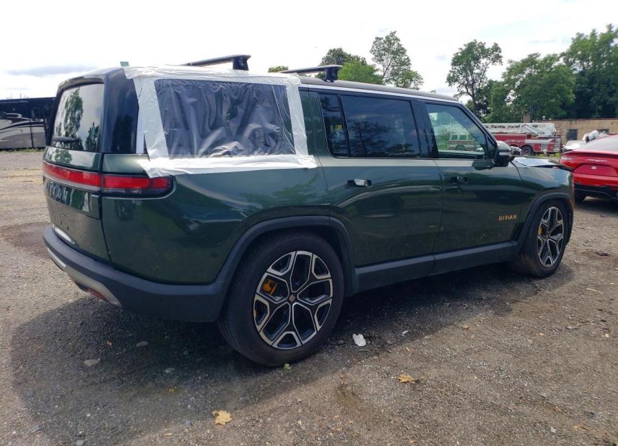 Salvage 2023 Rivian R1s Launch Edition in Green