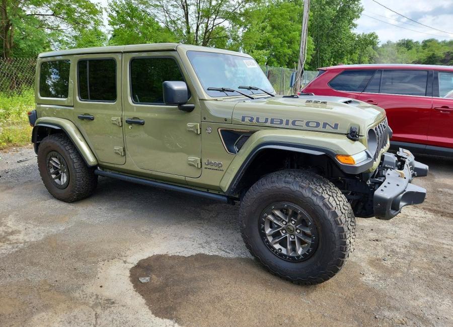 Salvage 2025 Jeep Wrangler Rubicon 392 in Brown