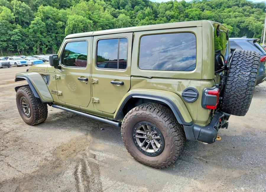 Salvage 2025 Jeep Wrangler Rubicon 392 in Brown