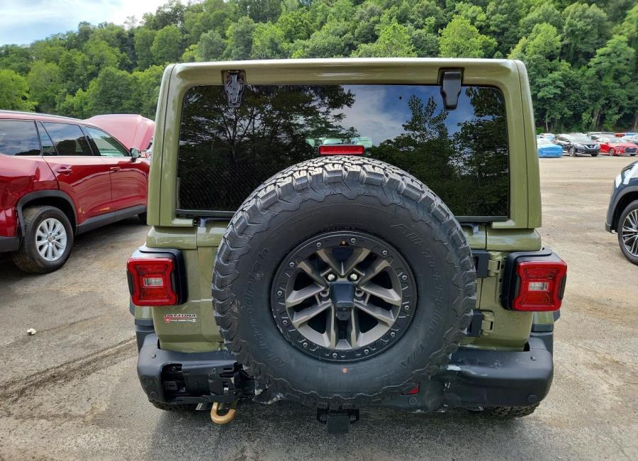 Salvage 2025 Jeep Wrangler Rubicon 392 in Brown