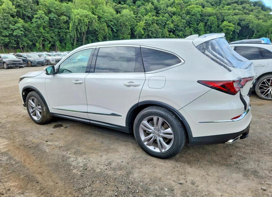 Salvage 2024 Acura Mdx  in White