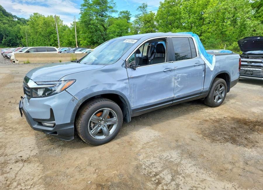 Salvage 2022 Honda Ridgeline Rtl in Blue