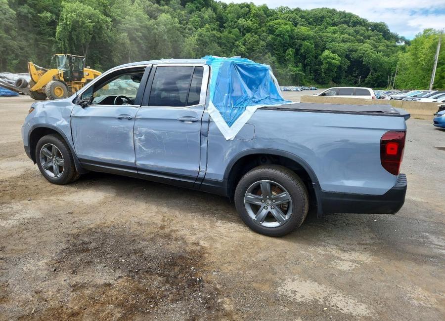 Salvage 2022 Honda Ridgeline Rtl in Blue