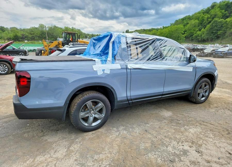 Salvage 2022 Honda Ridgeline Rtl in Blue
