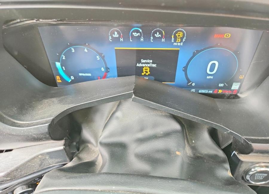 Salvage 2025 Ford F150 Lariat in Black
