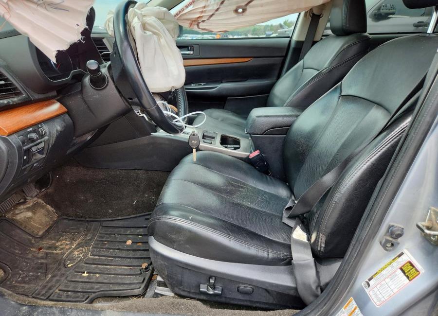 Salvage 2014 Subaru Outback Limited in Silver