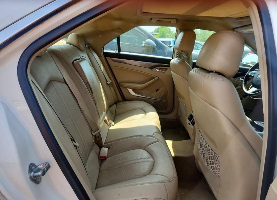 Salvage 2013 Cadillac Cts Performance Collection in White