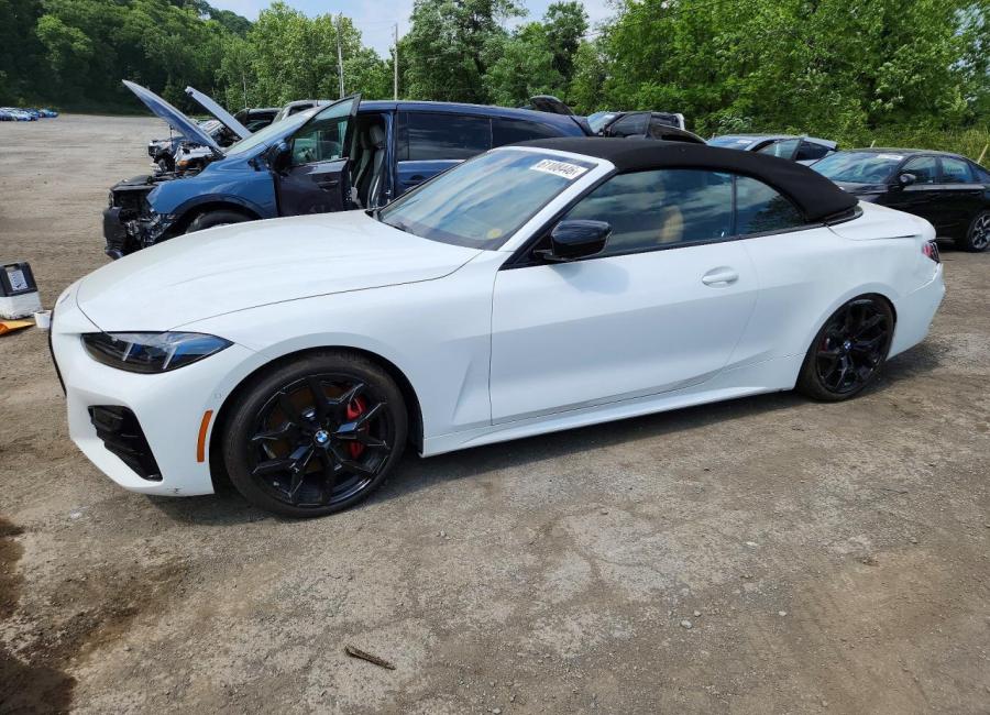 Salvage 2027 Bmw 430i  in White