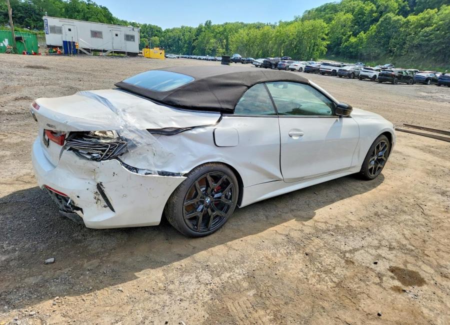Salvage 2027 Bmw 430i  in White