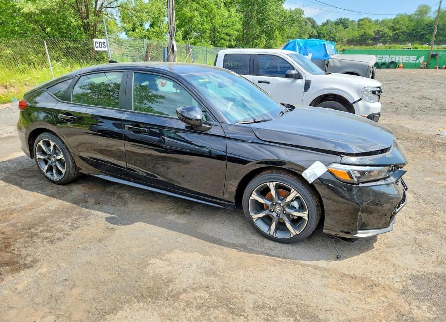 Salvage 2026 Honda Civic Sport Touring in Black