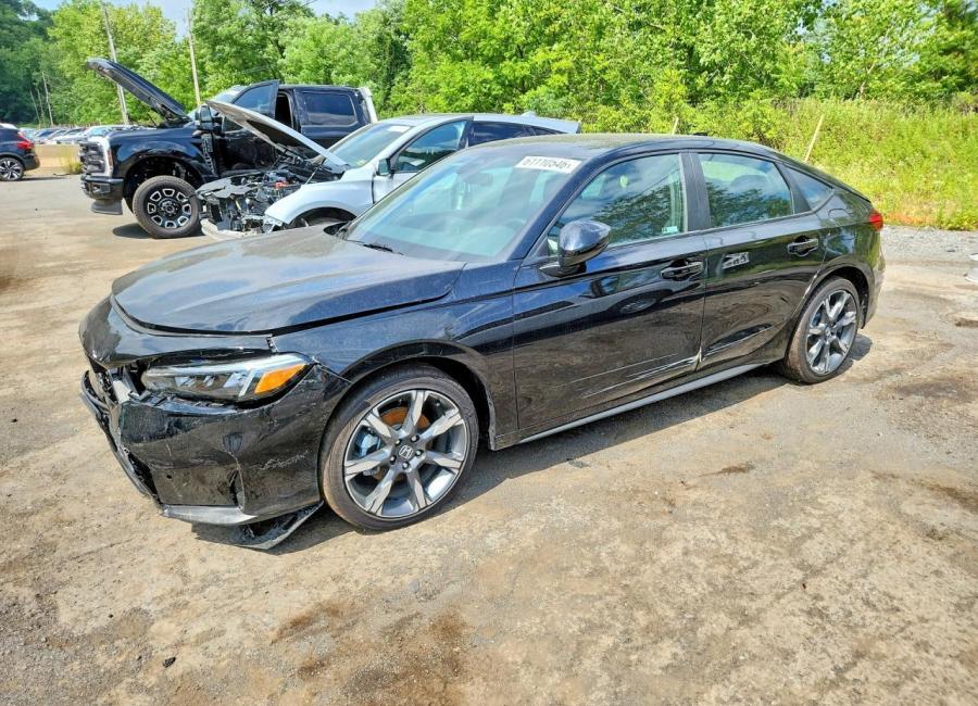 Salvage 2026 Honda Civic Sport Touring in Black