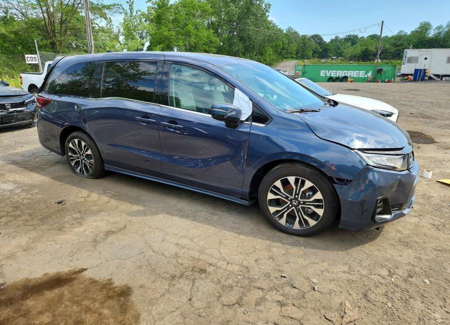 Salvage 2026 Honda Odyssey Elite in Blue