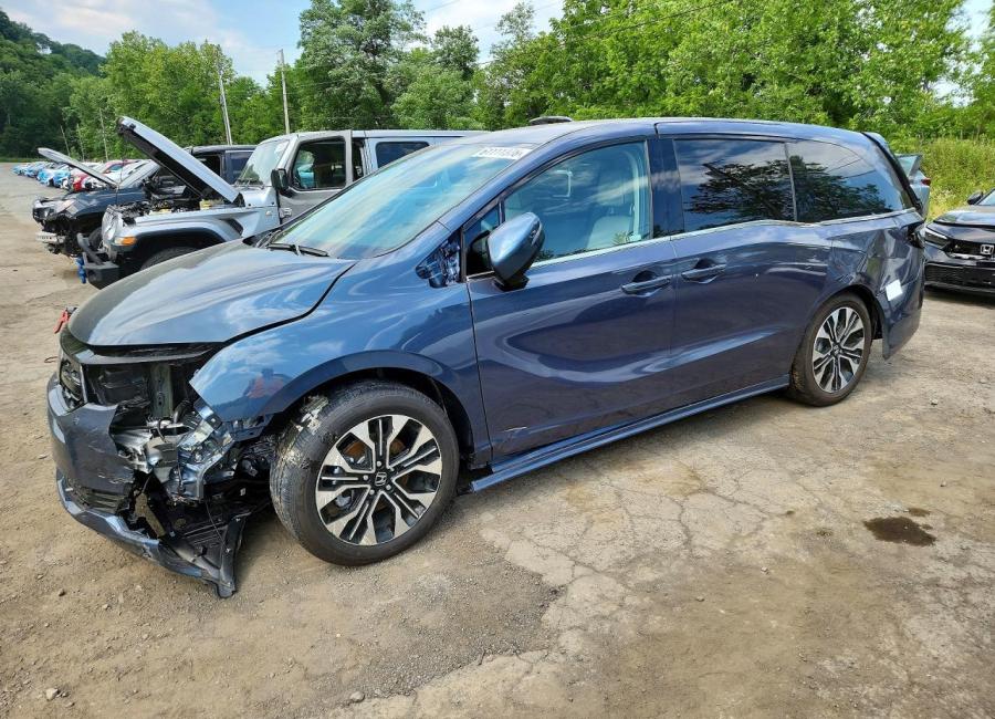 Salvage 2026 Honda Odyssey Elite in Blue