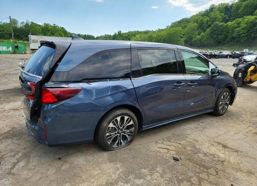 Salvage 2026 Honda Odyssey Elite in Blue
