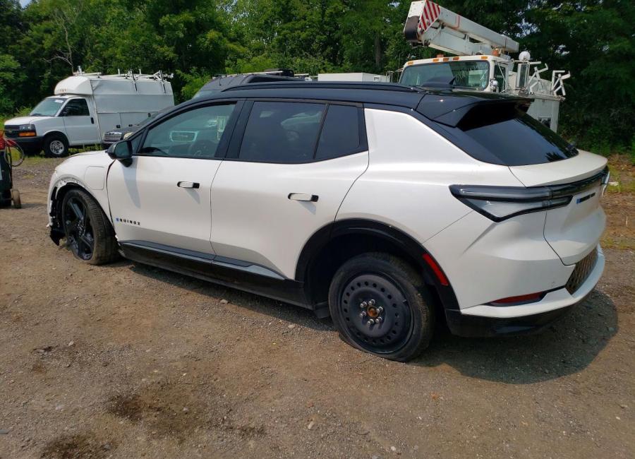 Salvage 2025 Chevrolet Equinox Rs in White