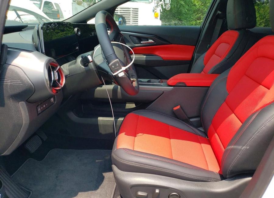 Salvage 2025 Chevrolet Equinox Rs in White
