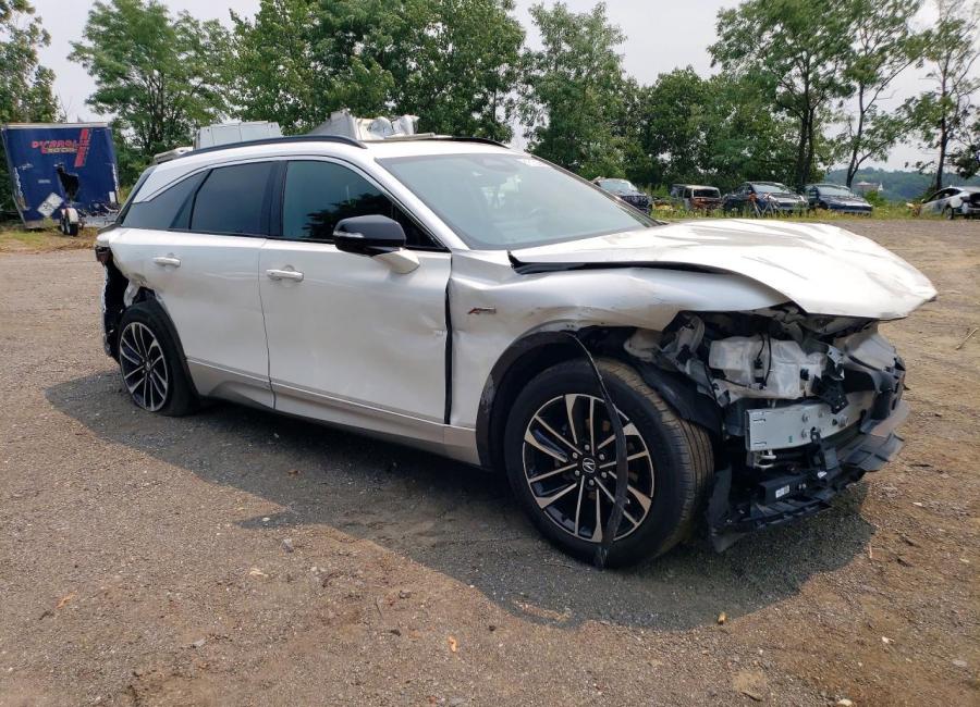 Salvage 2024 Acura Zdx A-spec in White