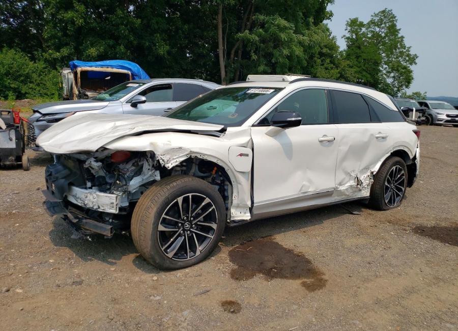 Salvage 2024 Acura Zdx A-spec in White