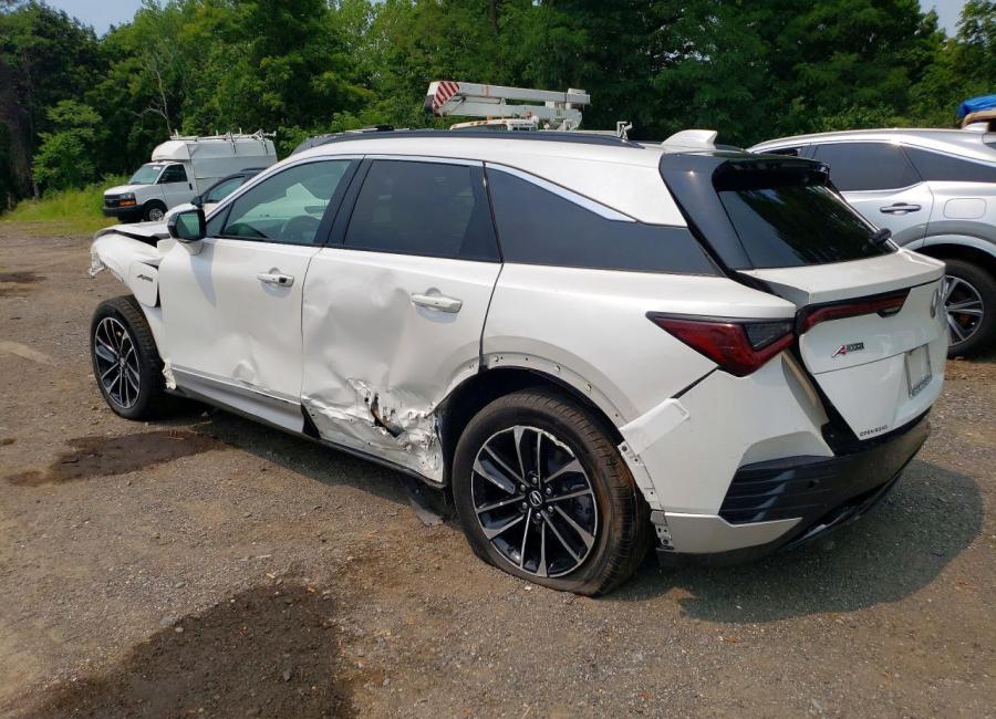 Salvage 2024 Acura Zdx A-spec in White